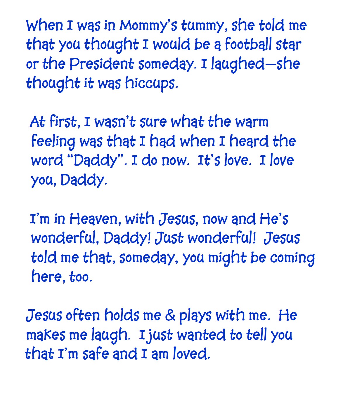 Jesus Holding Laughing Baby-Daddy - Image 2