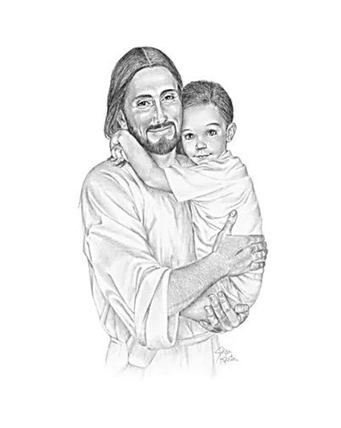 Jesus with Ian