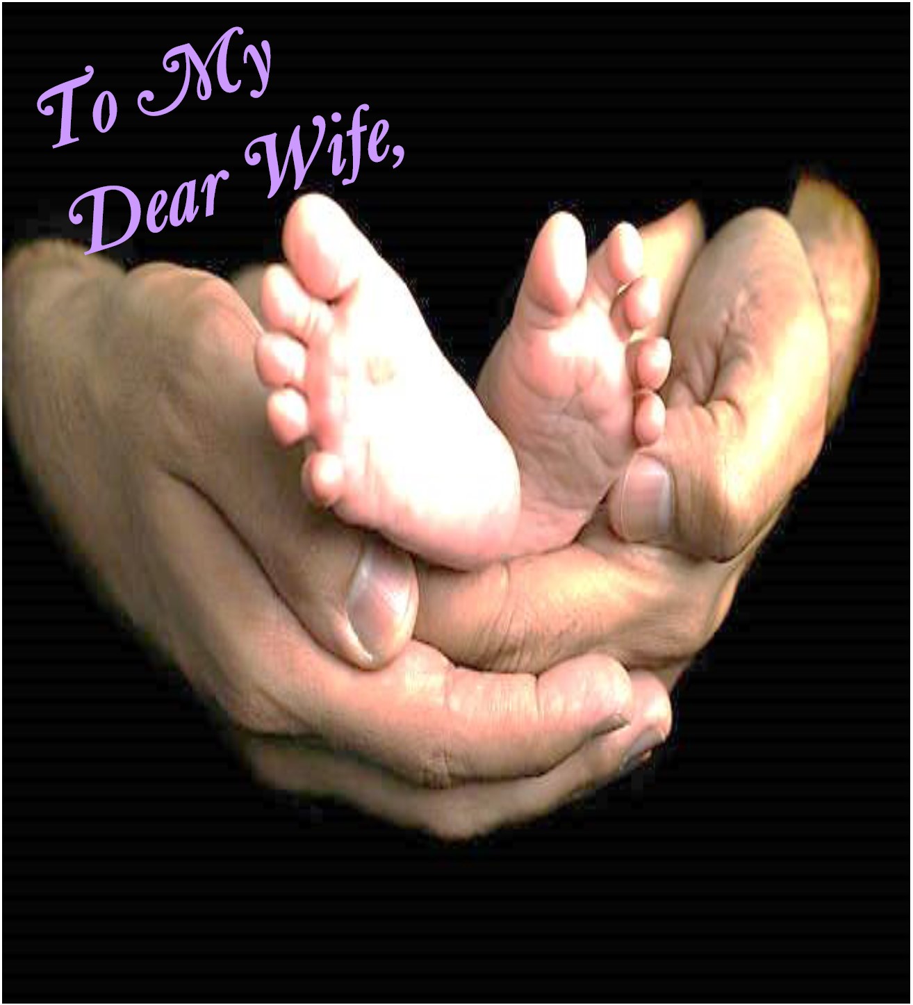To Dear Wife-Angel Wings