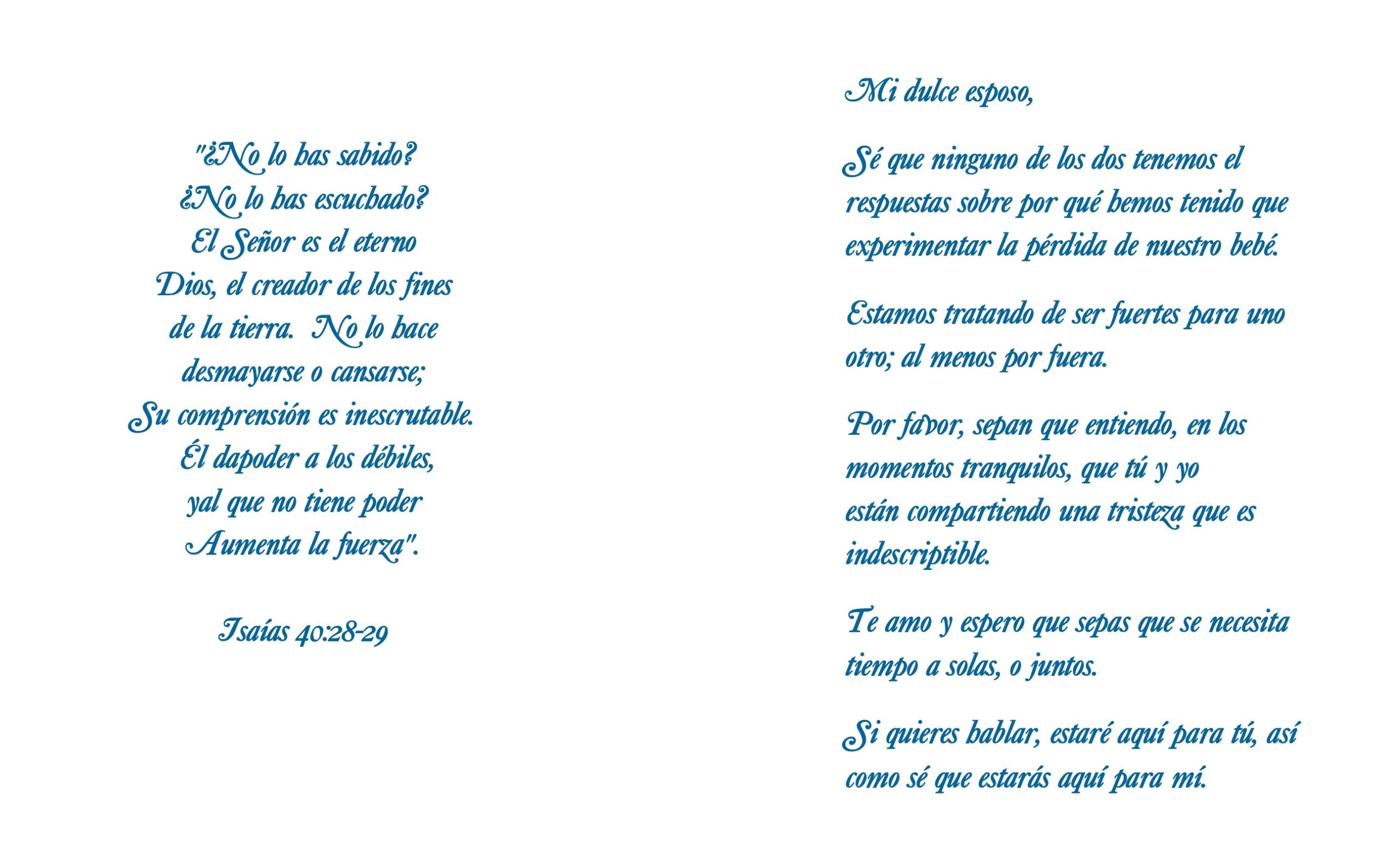 To Sweet Husband-Spanish - Image 2