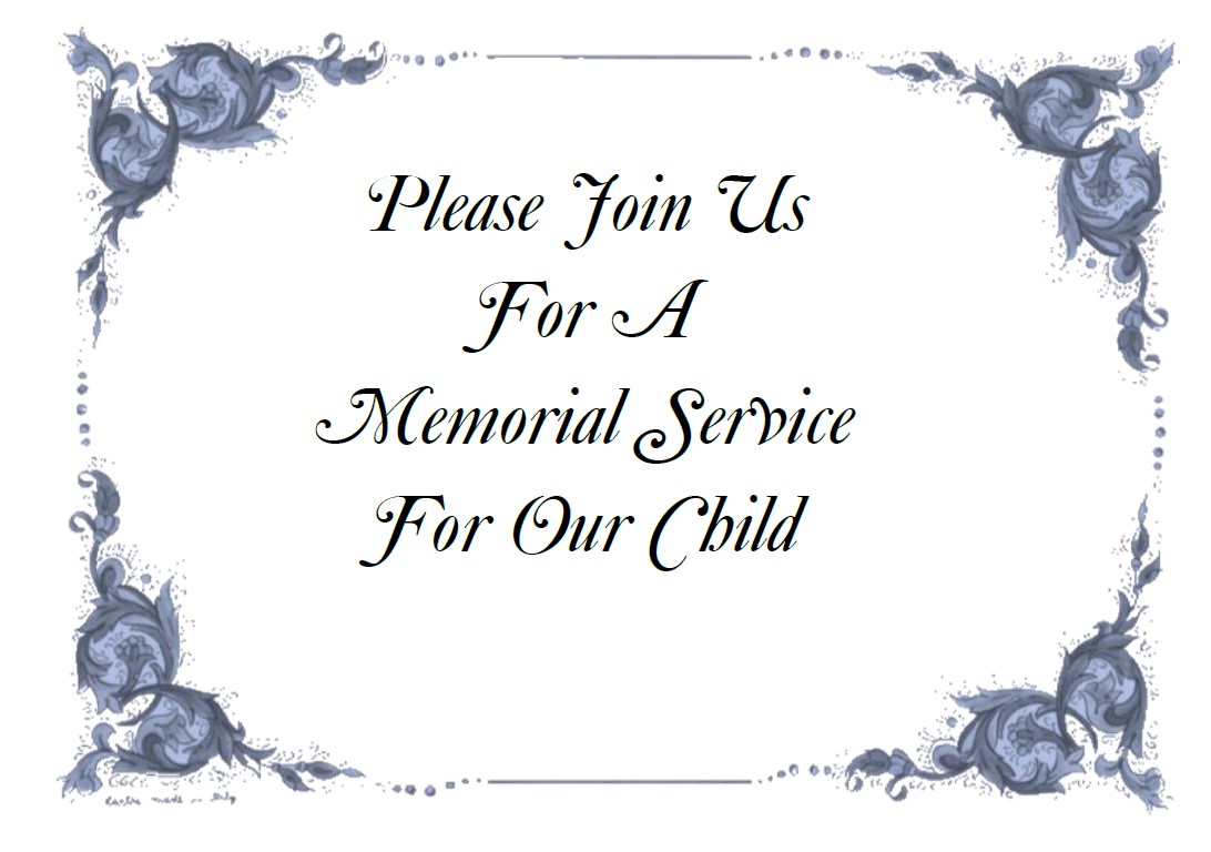 Invitation to Memorial Service - Image 3