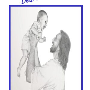 Jesus Holding Laughing Baby-Mommy